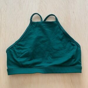 Forever 21 Teal Blue Criss Cross Sports Bra Size S